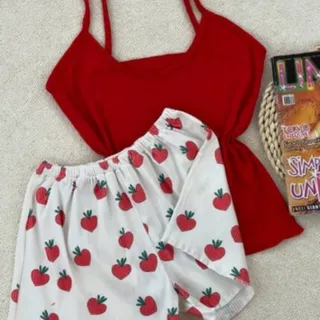 ست تاپ شلوارک فانتزی