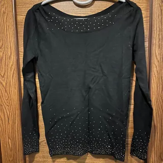 بلوز بافت مشکی نو