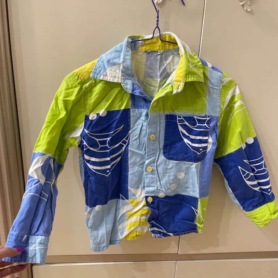 پیراهن دکمه ای پسرانه