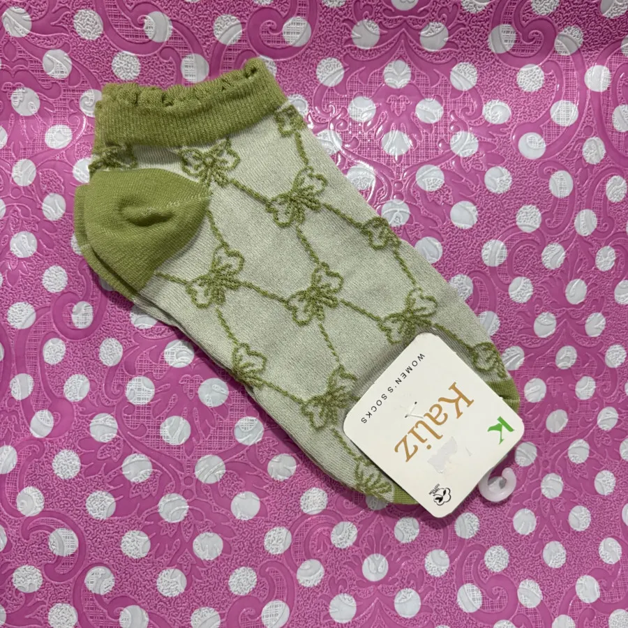 جوراب ساق کوتاه سبز