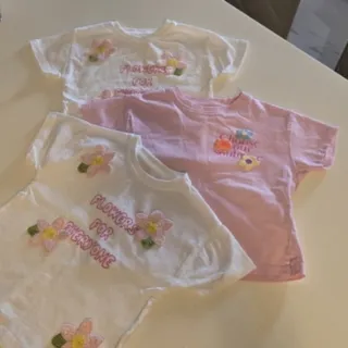 3 عدد تی شرت دخترانه زارا