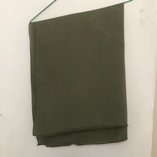 شال نخی سبز یشمی