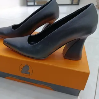 کفش چرم مشکی