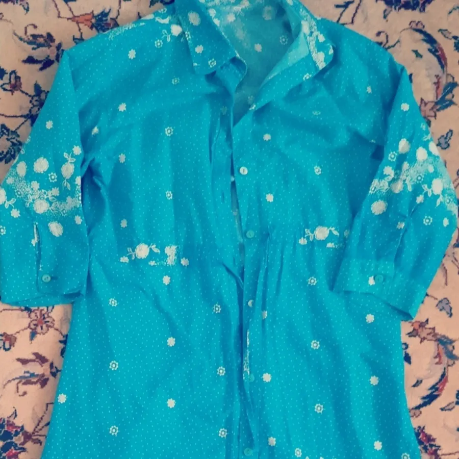 بلوز آبی نو