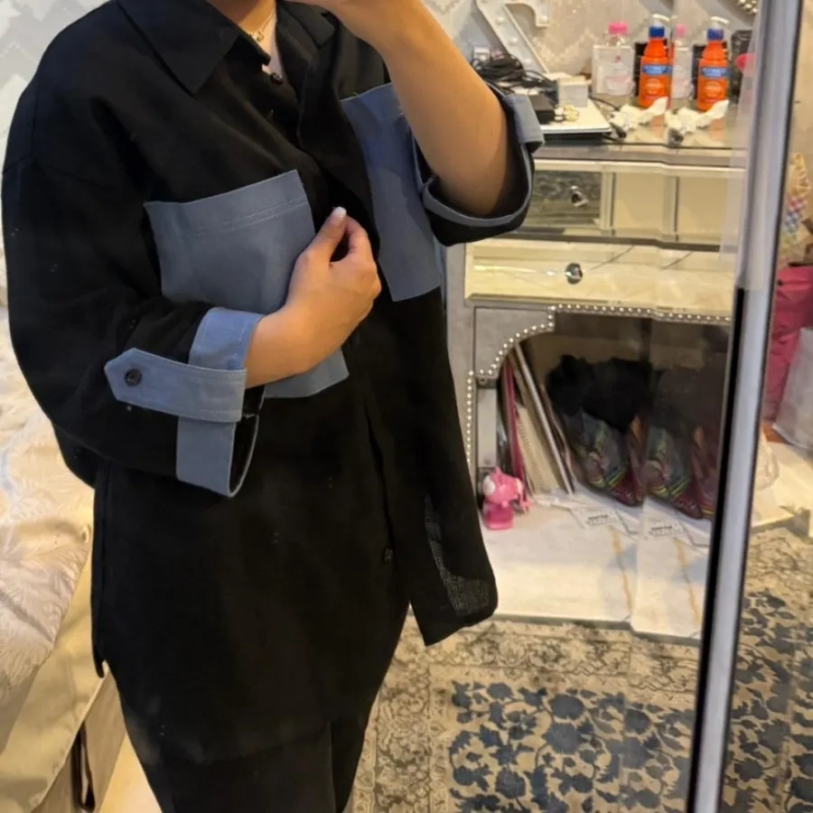 شومیز مانتویی  ترک