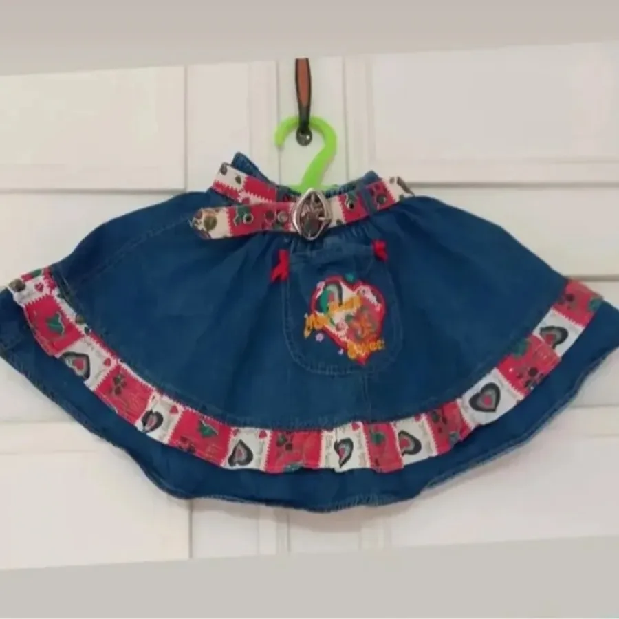 دامن جین بچه گانه