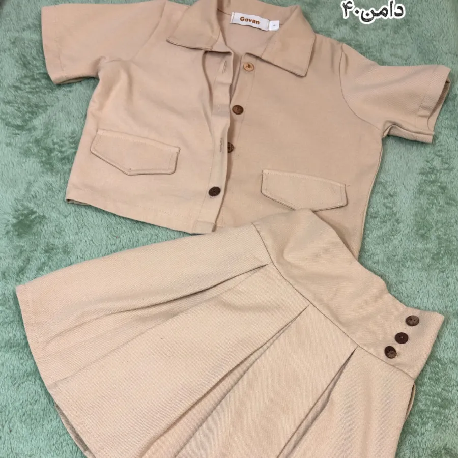 کت کراپ و دامن