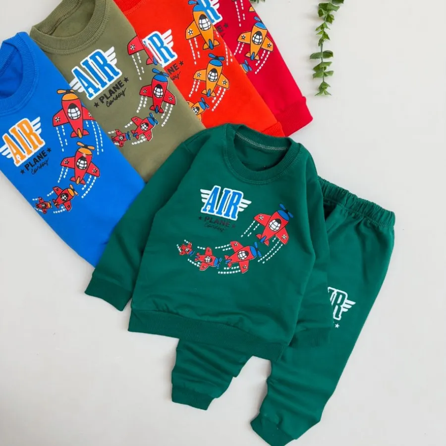 بلوز شلوار پسرانه هواپیما