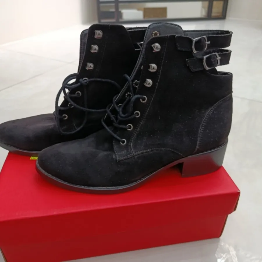 نیم بوت دخترانه جیر  بندی