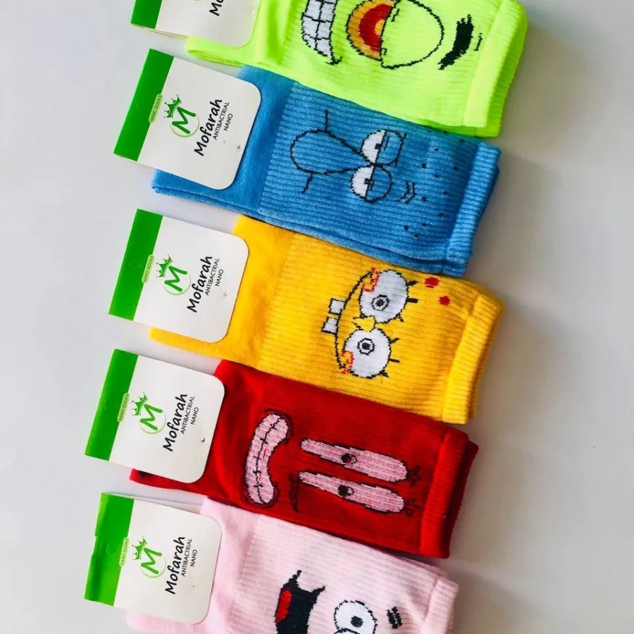 جوراب طرح دار