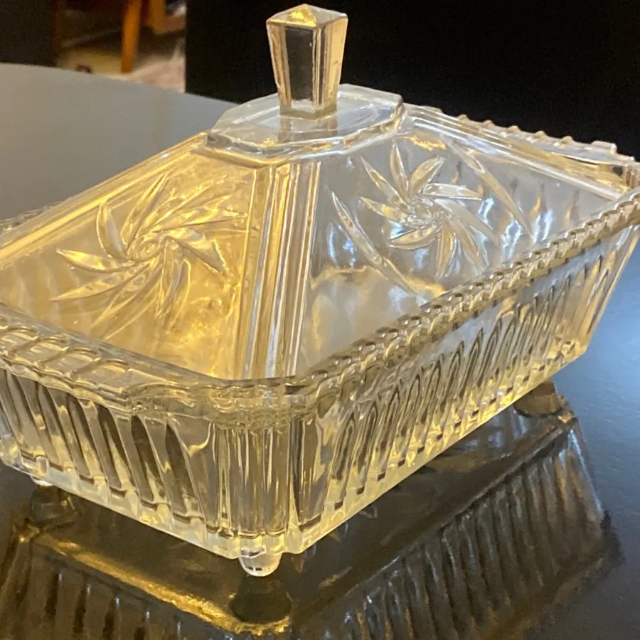 شکلات خوری شیشه ای طرح دا