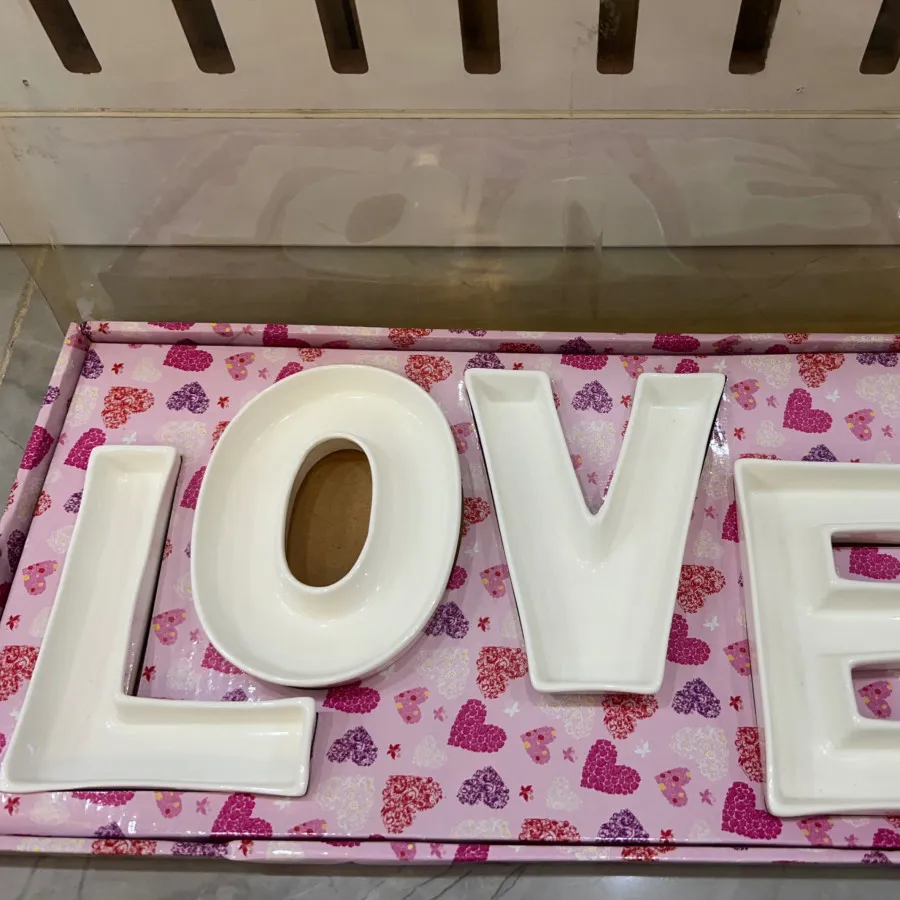 اردورخوری سرامیکی طرح لاو