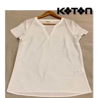 بلوز سفید برند کوتون