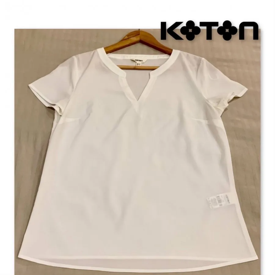 بلوز سفید برند کوتون