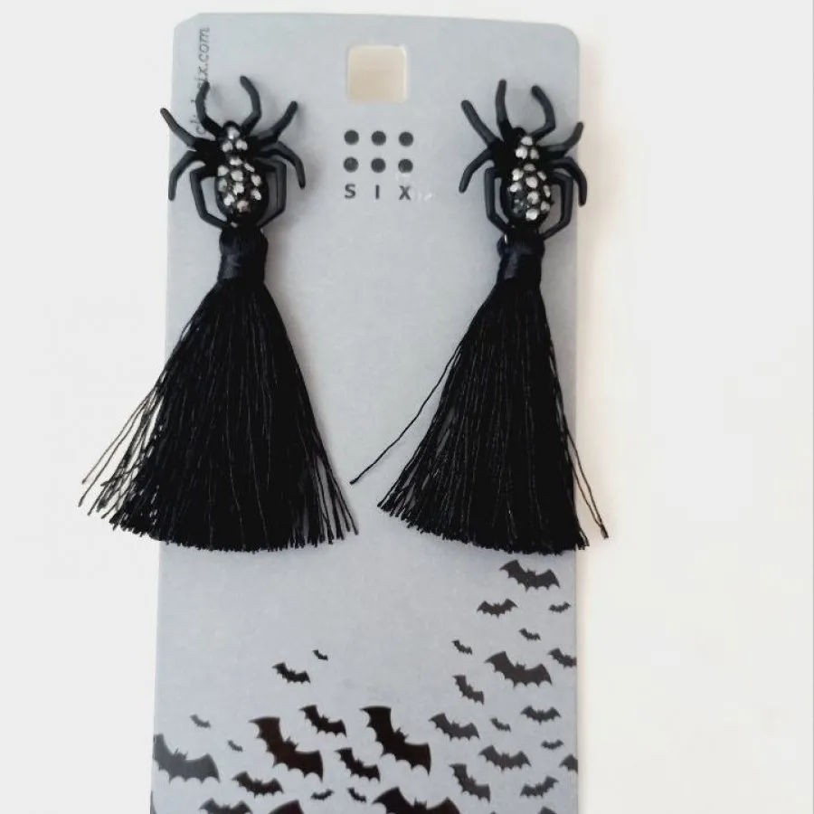 گوشواره عنکبوتی آویزدار