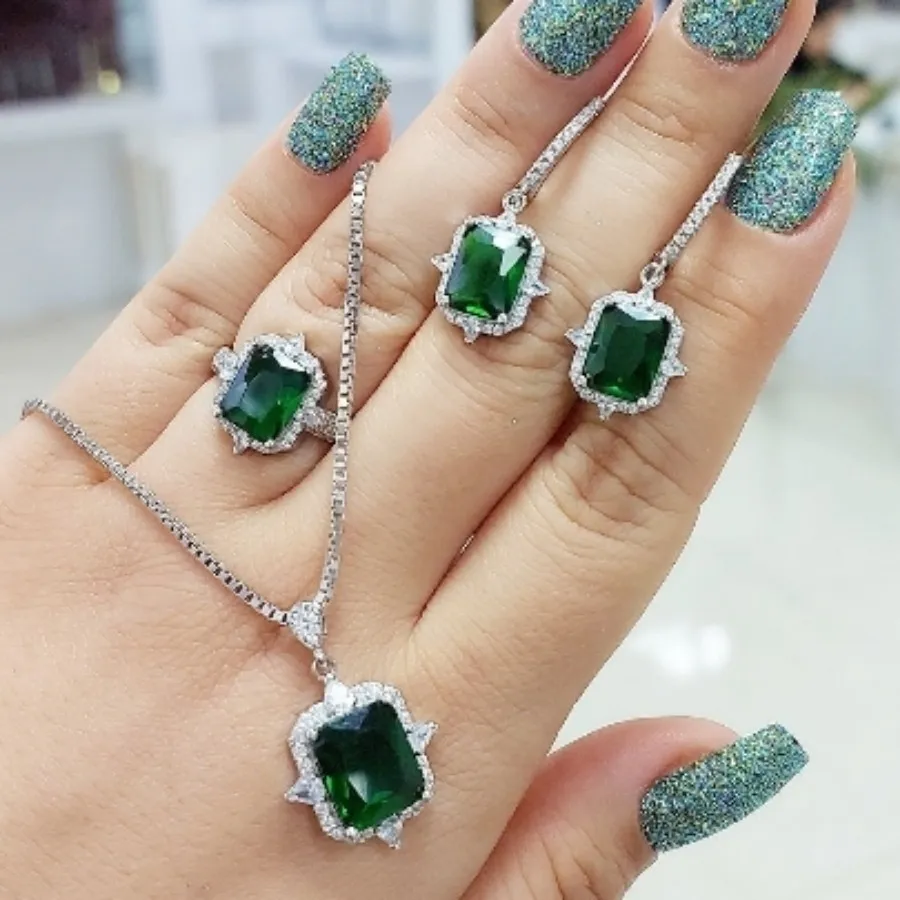 نیم ست نقره