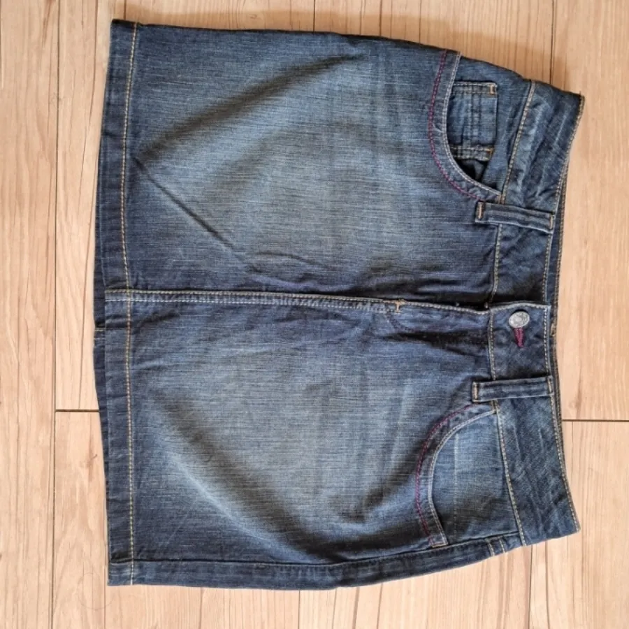 دامن جین کوتاه