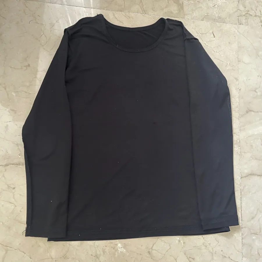 استین بلند مشکی