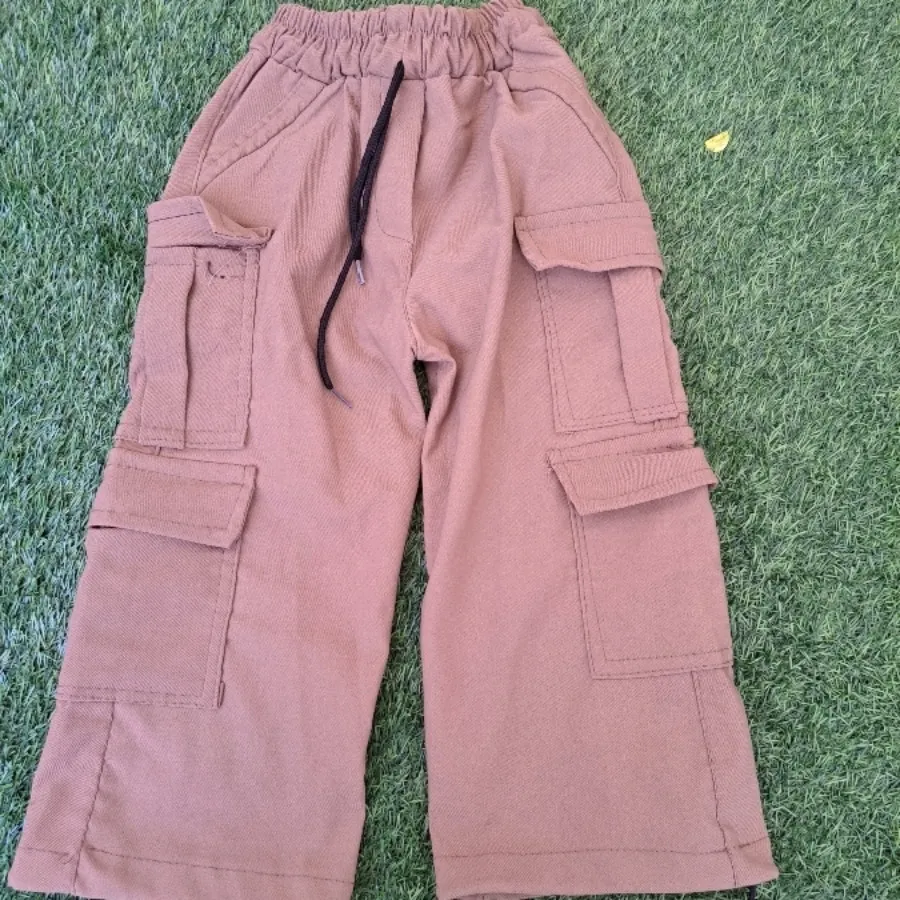 شلوار کتان کارگو