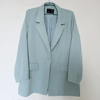 پالتو کتی آبی پاستلی