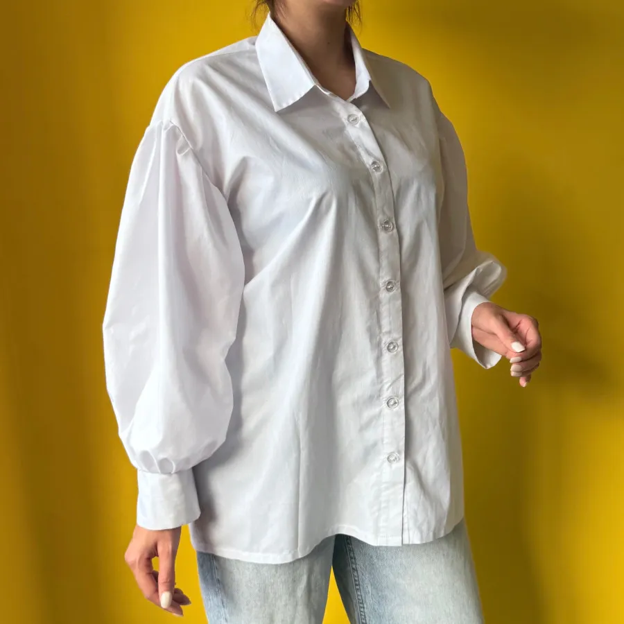 شومیز آستین پفی