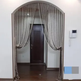 پرده ریسه ای لمه دار