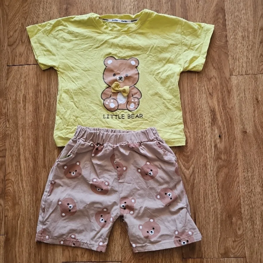 ست تیشرت و شلوارک کودک