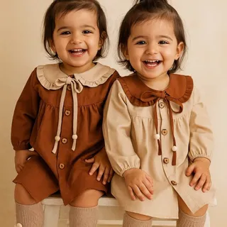 پیراهن کتان یقه ب ? 

✂️