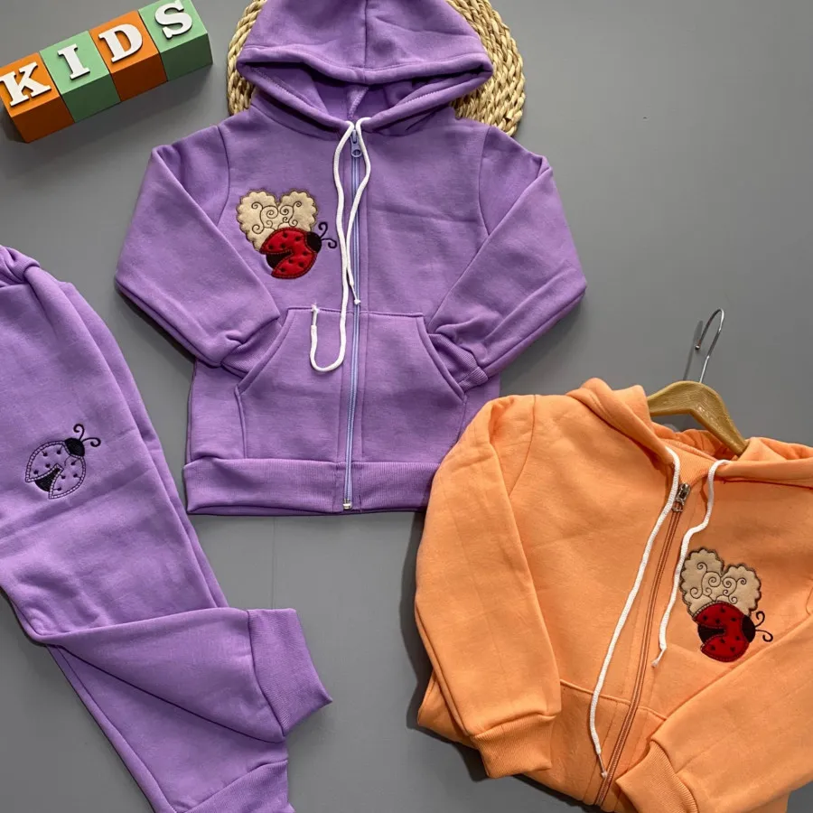 سویشرت شلوار دخترونه کلاه