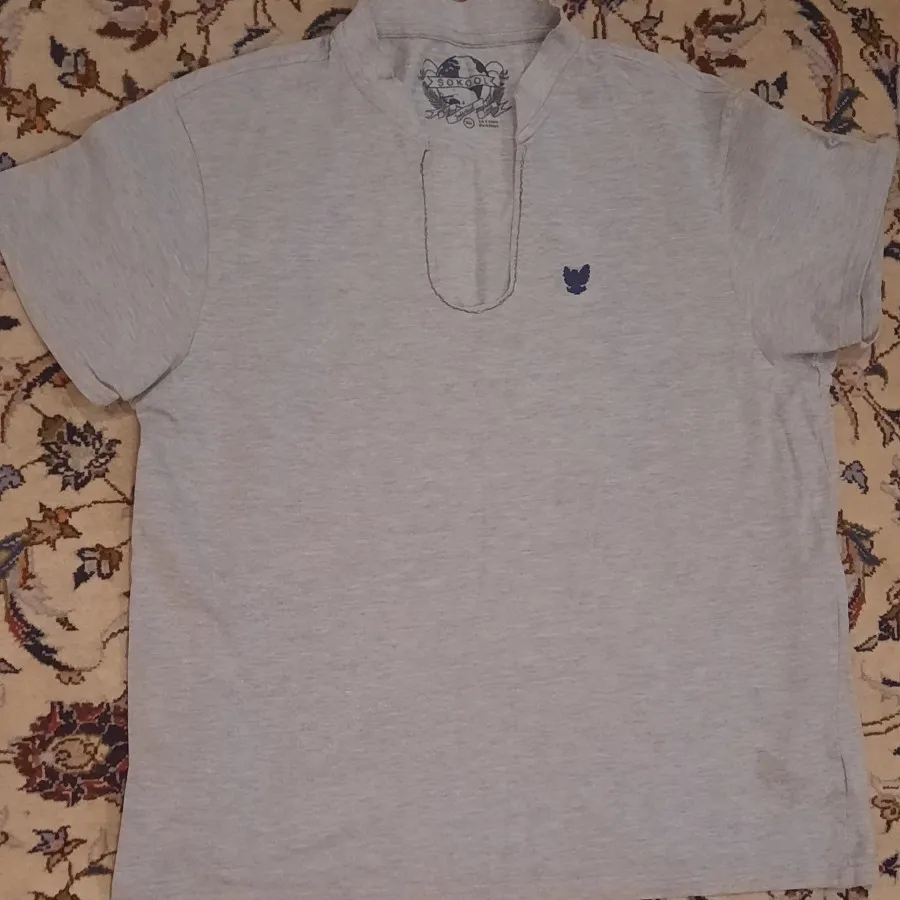 تیشرت اسپرت طوسی