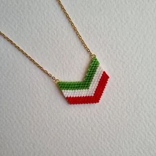 گردنبند منجوقی پرچم ایران