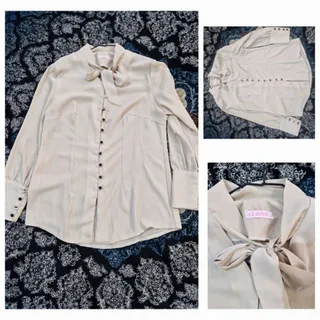 شومیز یقه کرواتی