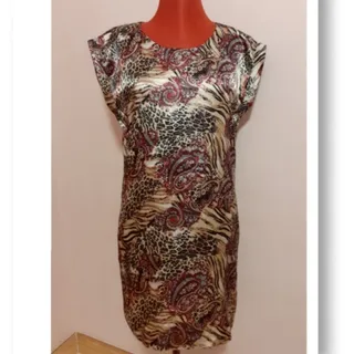 پیراهن ساتن اوورسایز