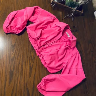 شومیز قارچی کراپ❌❌❌❌