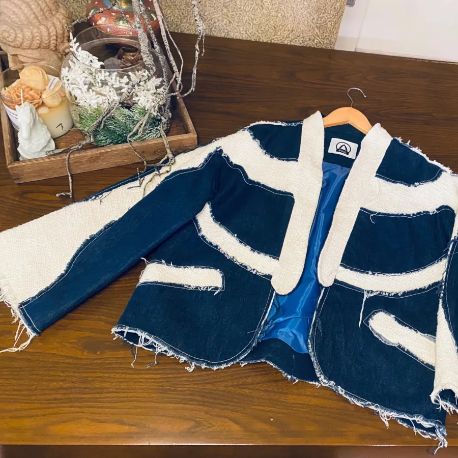 کت جین آستر دار❌❌❌❌