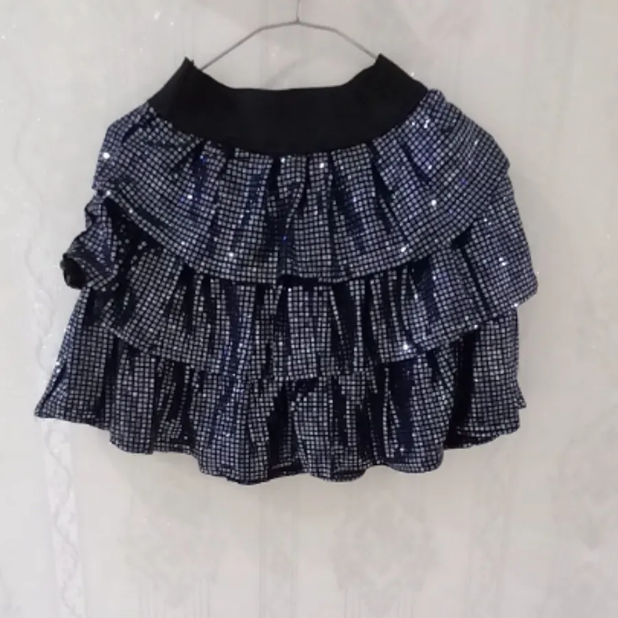 دامن چین دار پولکی