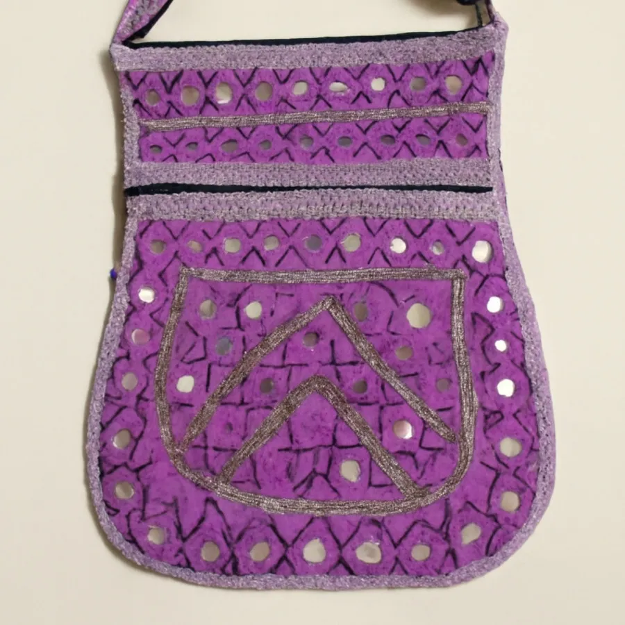 کیف سنتی بنفش