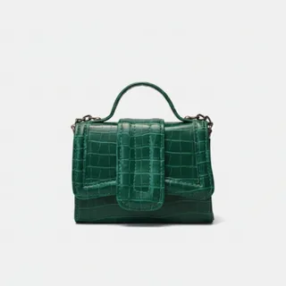 کیف سبز طرح زارا