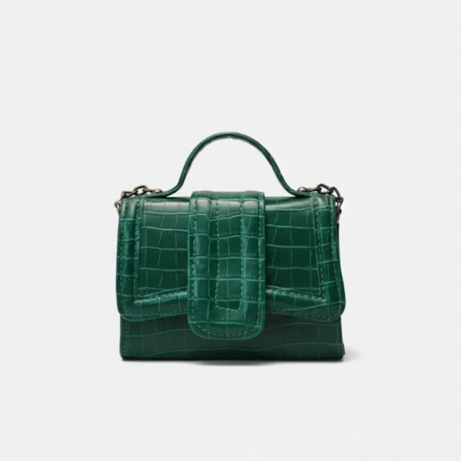 کیف سبز طرح زارا