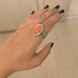 انگشتر کشی نارنجی