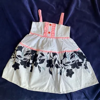 پیراهن نخی دخترانه