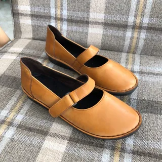 کفش عروسکی چرم