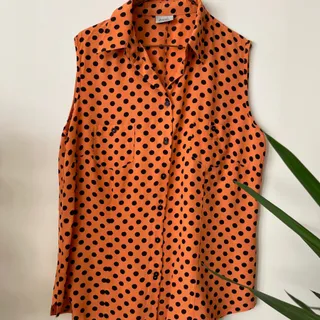 شومیز نخی خارجی آجری