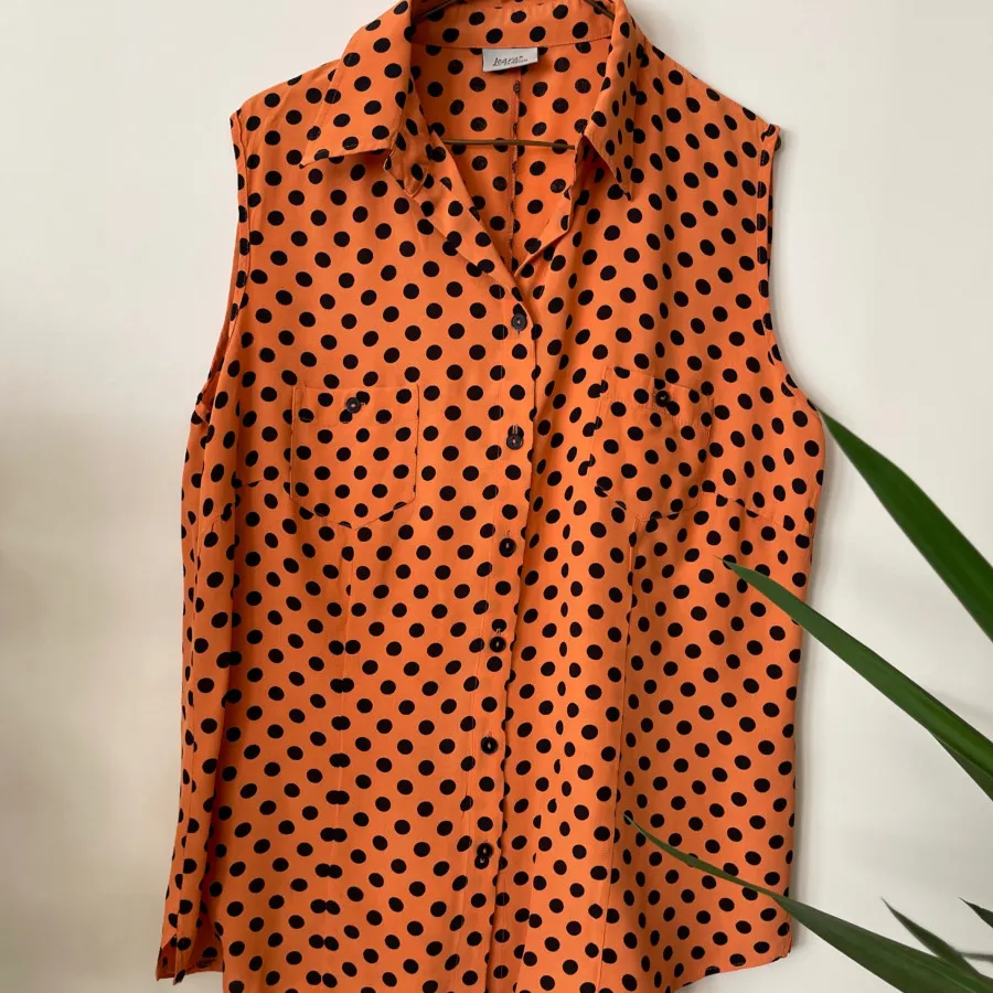 شومیز نخی خارجی آجری