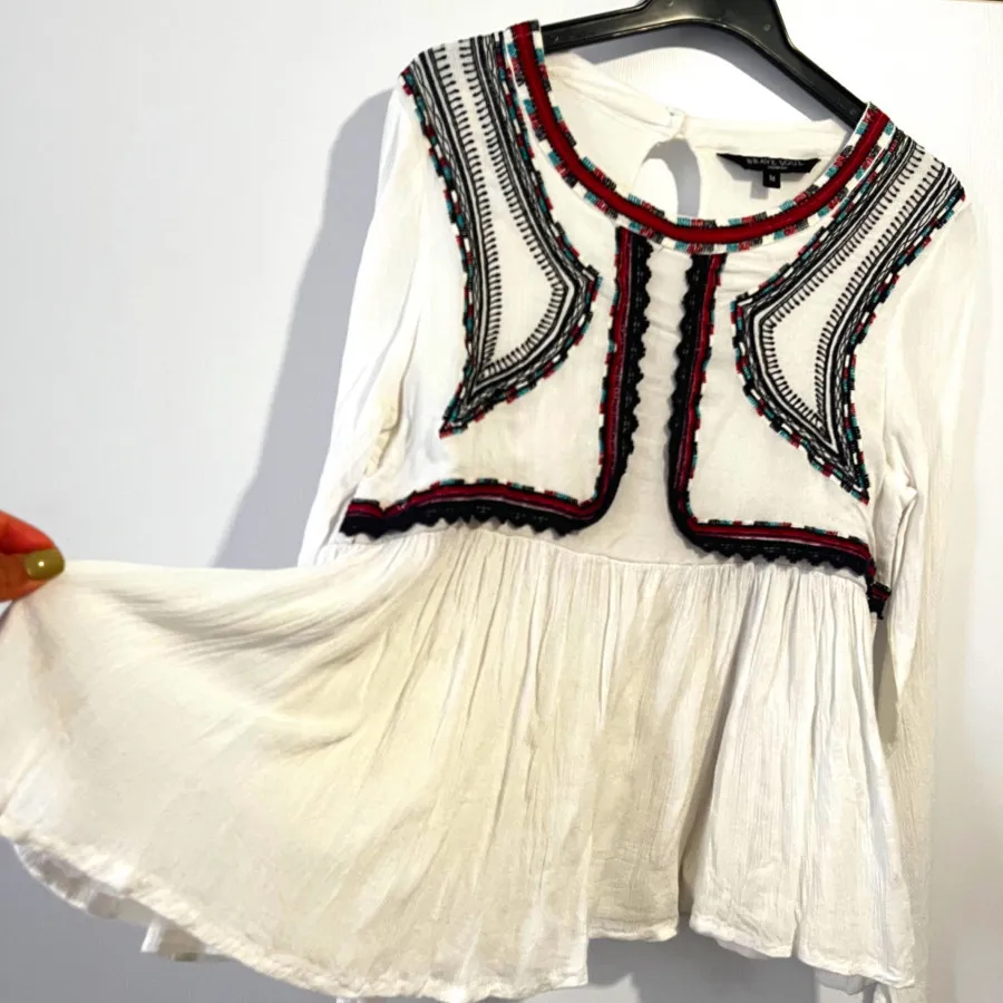 شومیز زیبا سوزن دوزی