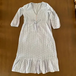 شومیز خامه دوزی آبی