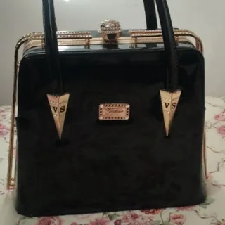 کیف ورنی مشکی