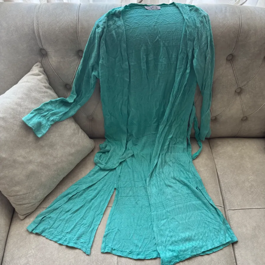 پیراهن رولباسی سبز ترک