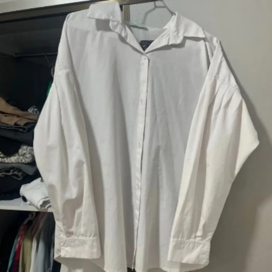 شومیز سفید نو