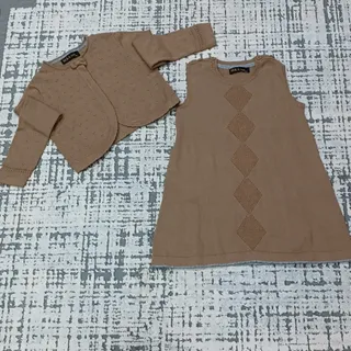 سارافون و کت بافت بچگانه